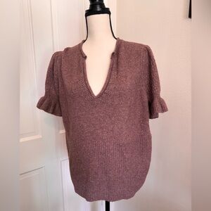 Torrid V-Neck Sweater - Dusty Rose